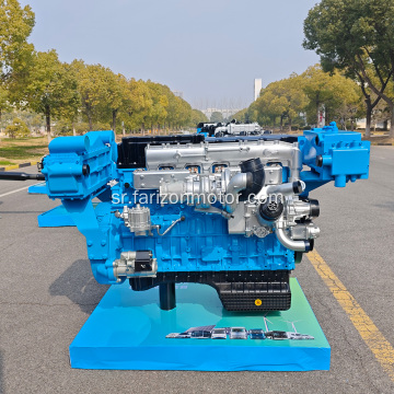 У реду са шест цилиндра, воденог хлађења, метанол мотора горива